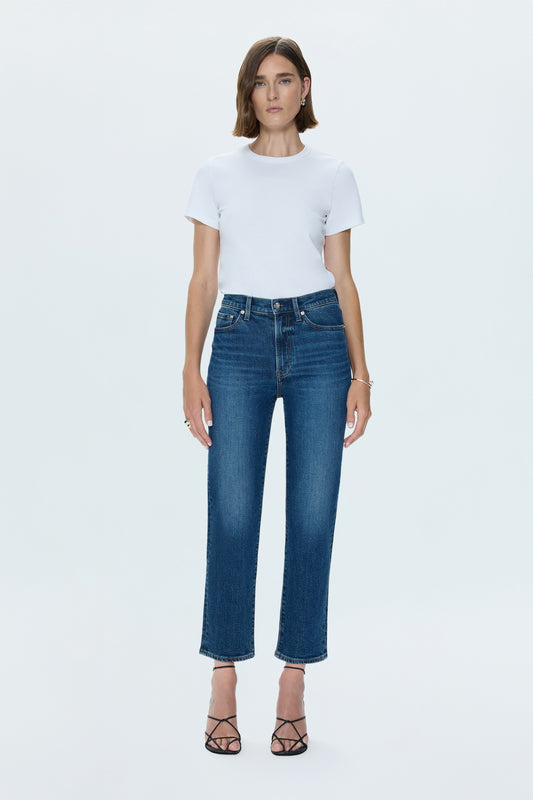Charlie High Rise Classic Straight Jean - Broadway