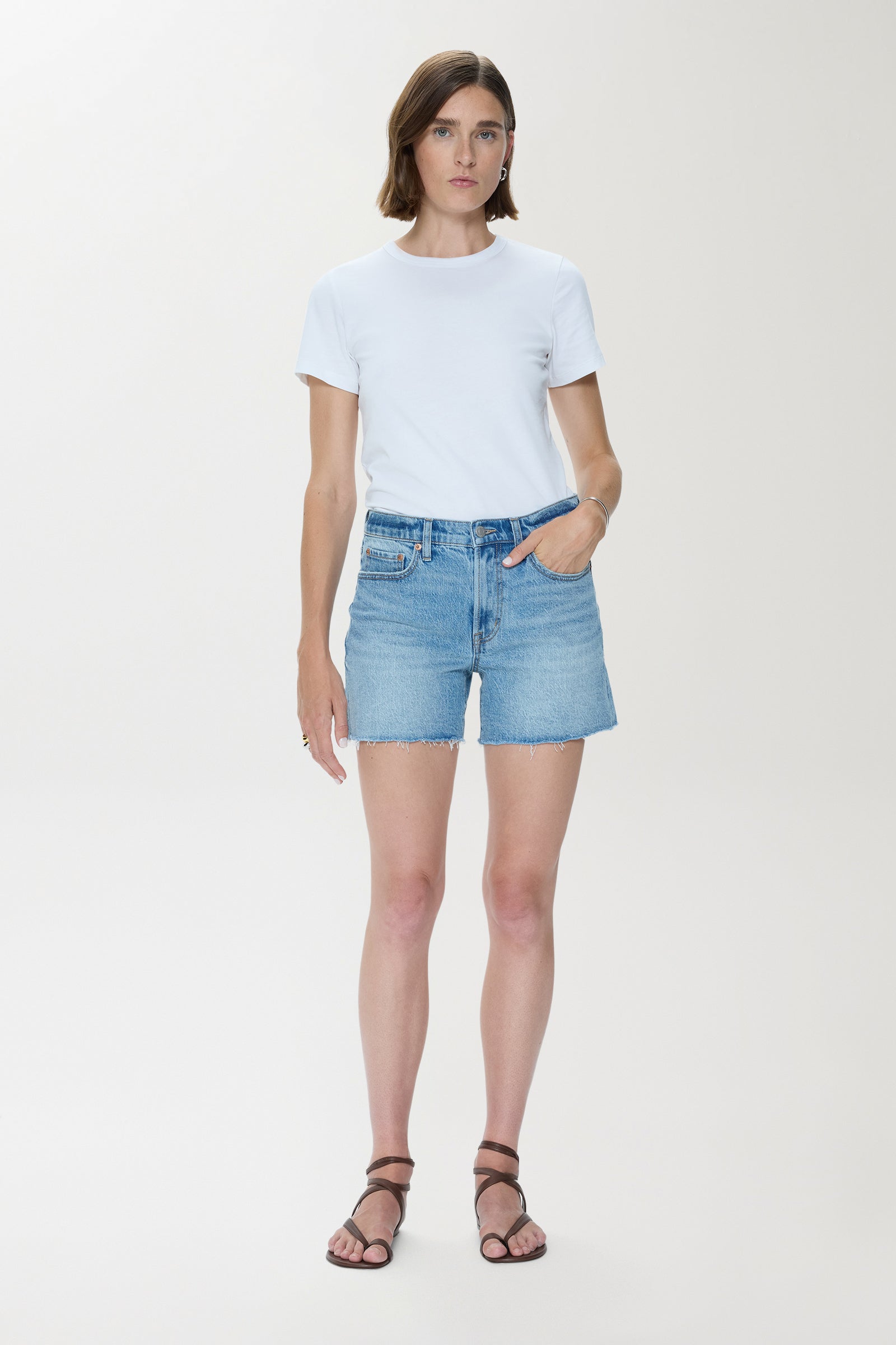 Kennedy Mid Rise Short - Escape – Pistola Denim