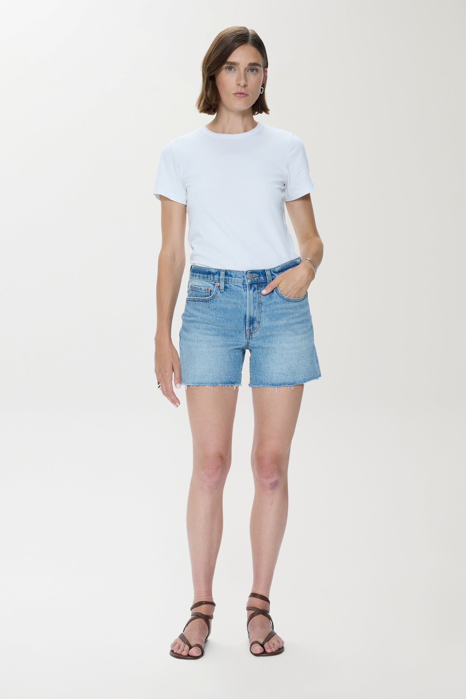 Kennedy Mid Rise Short - Escape – Pistola Denim
