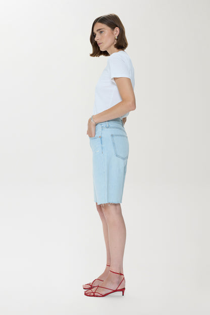 Pistola Nolan Relaxed Straight Cut Off - Postcards Vintage straight relaxed jeans