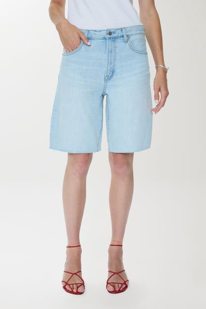 Pistola Nolan Relaxed Straight Cut Off - Postcards Vintage straight relaxed jeans