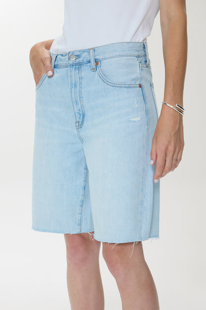 Pistola Nolan Relaxed Straight Cut Off - Postcards Vintage straight relaxed jeans