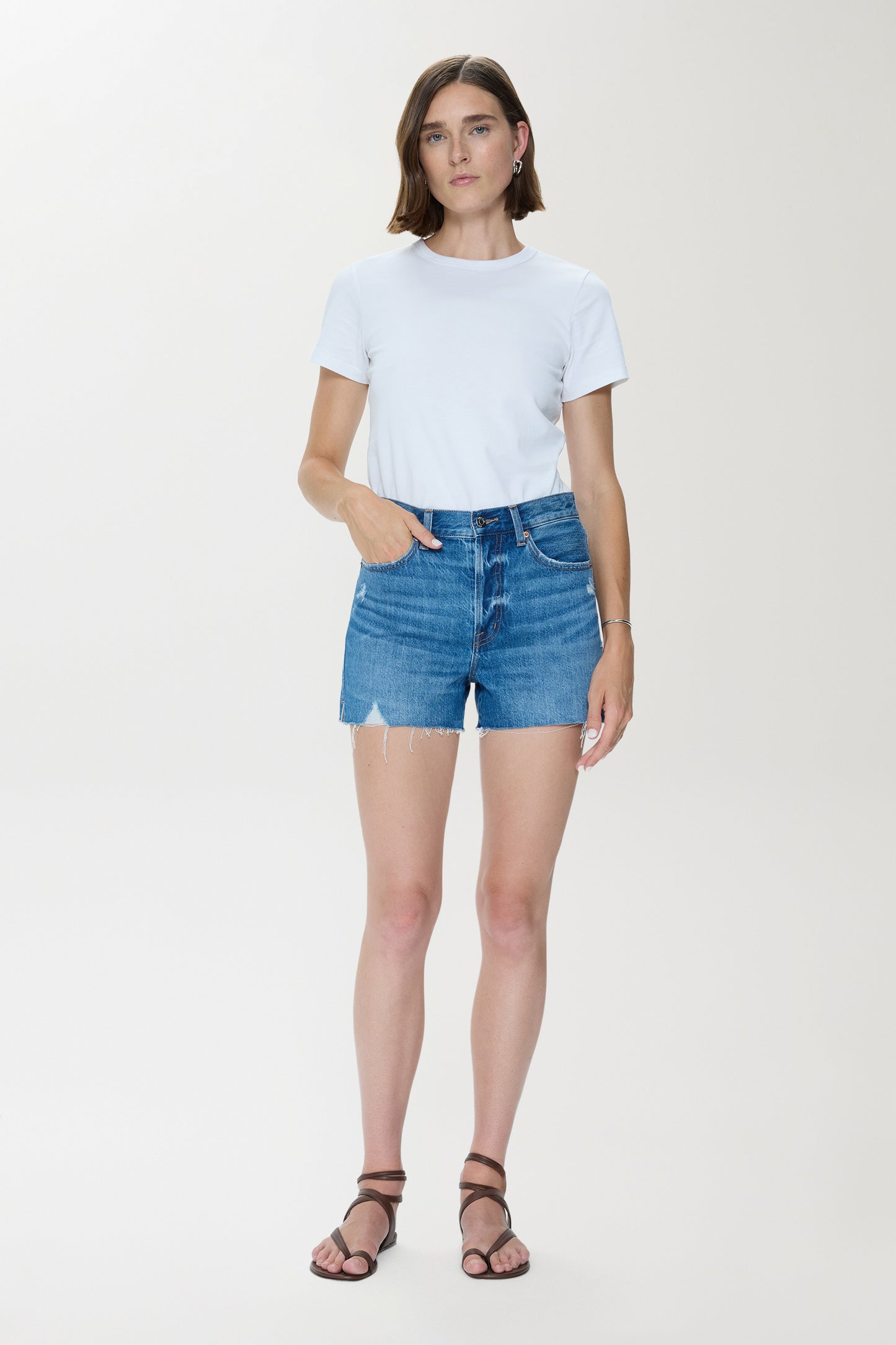 Nova High Rise Cut Off Short - Calling