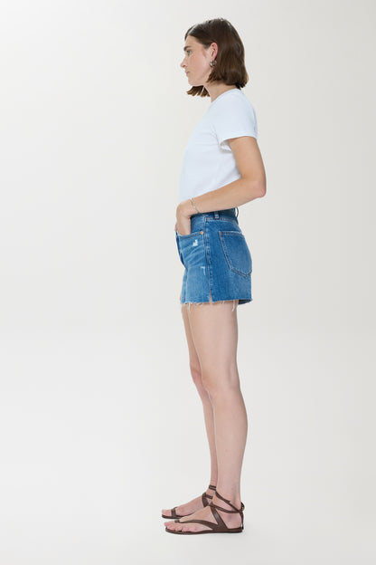 Pistola Nova High Rise Cut Off Short - Calling high rise shorts