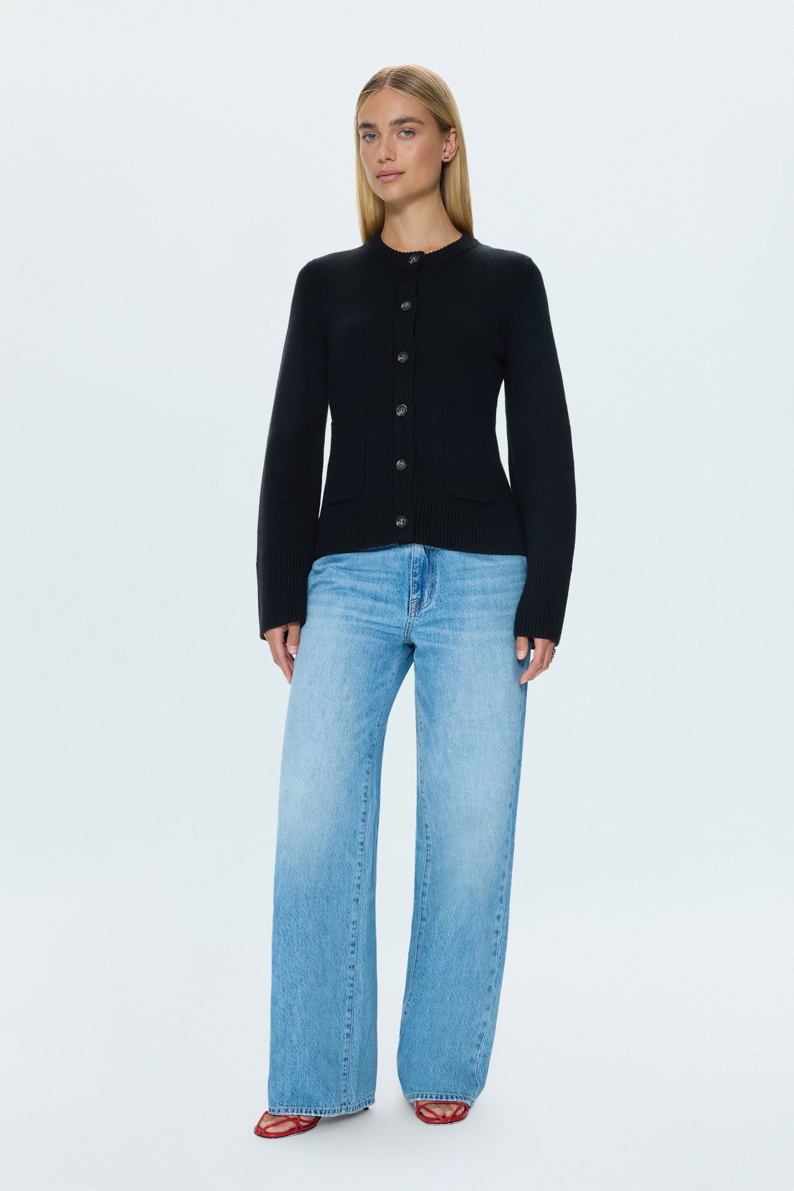 Cardigan da completo senza maniche - BLU - Donna - 18.00 Cardigan da completo senza maniche - BLU - Donna - 18.00