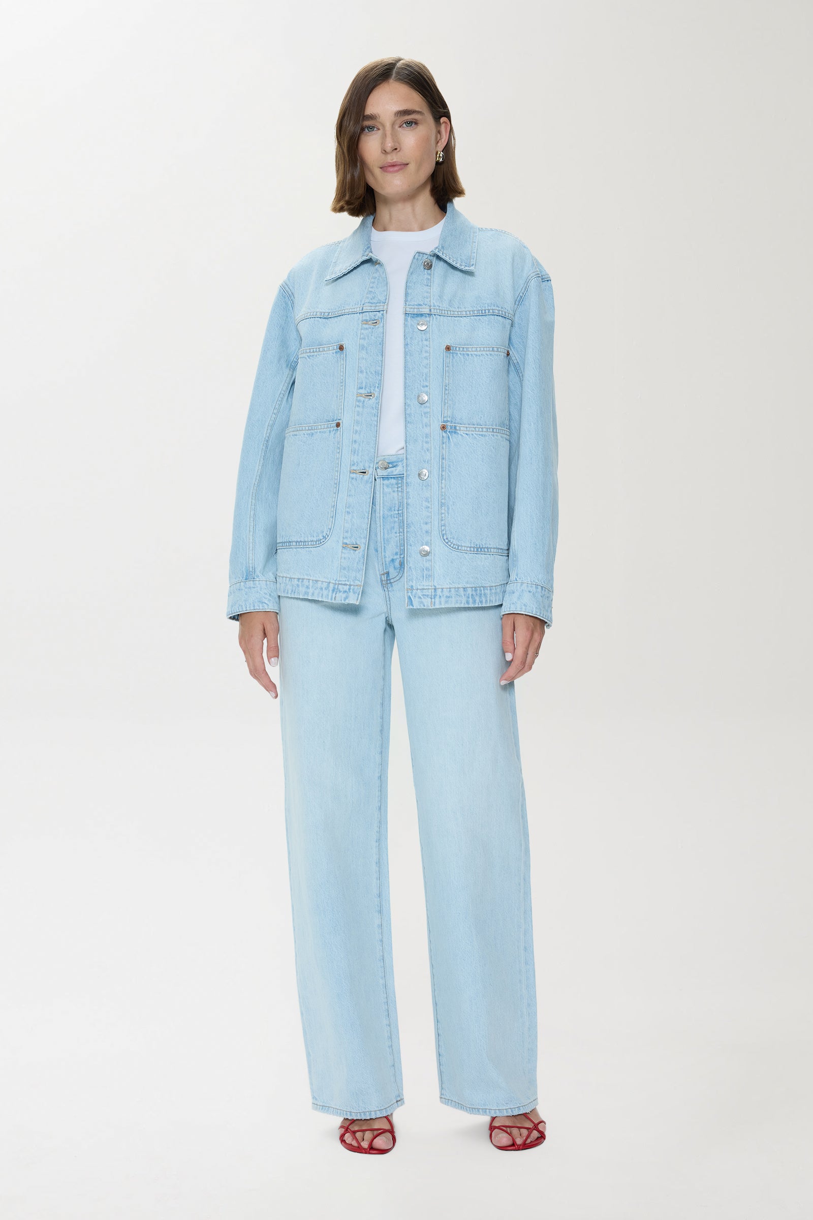 Karlee Chore Jacket - Postcards – Pistola Denim