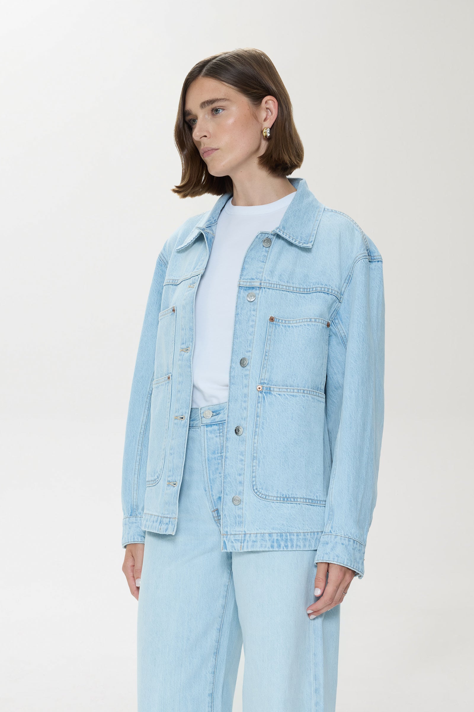 Karlee Chore Jacket - Postcards – Pistola Denim