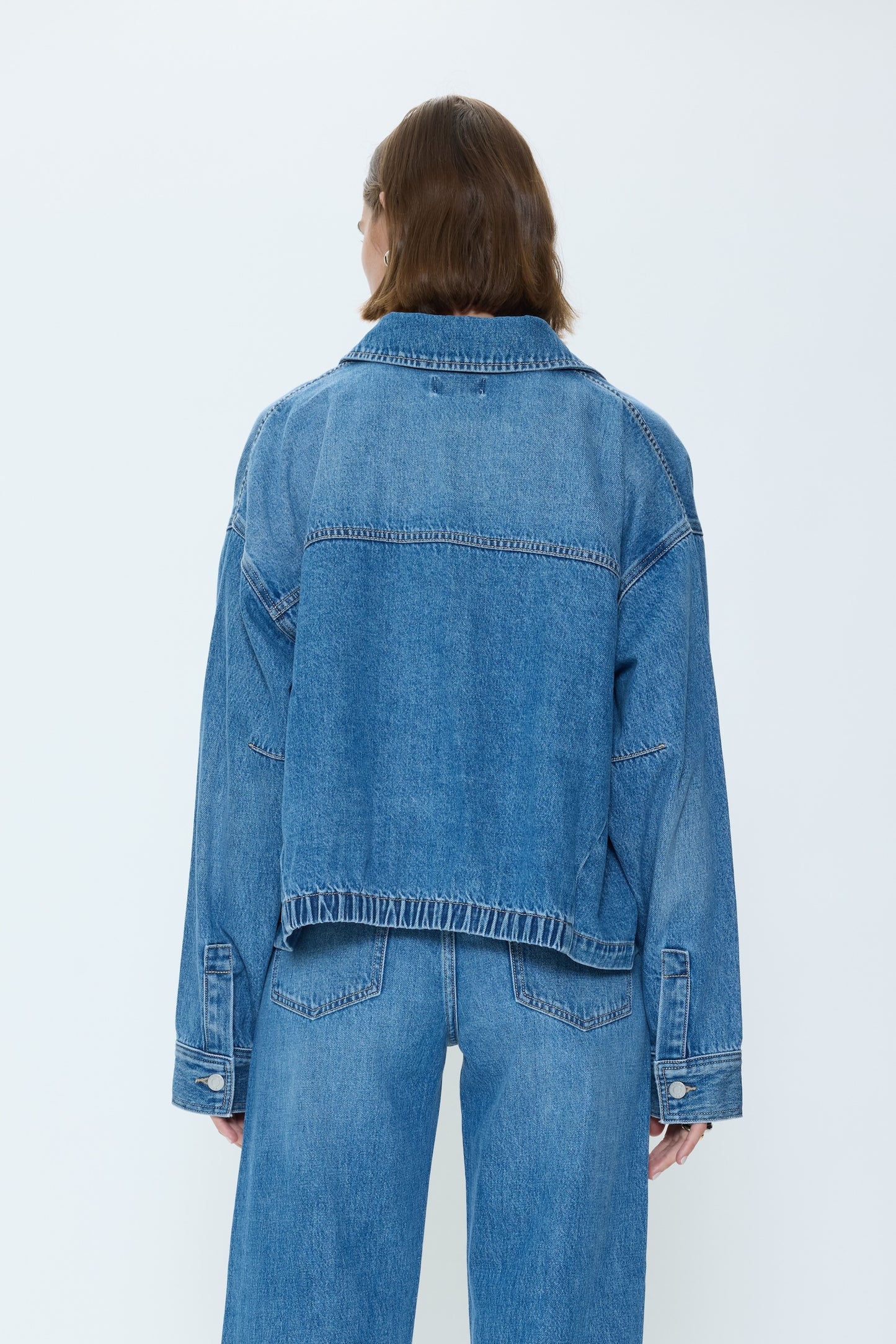 Bibi Blouson Trucker Jacket - Heartfelt
