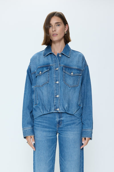 Bibi Blouson Trucker Jacket - Heartfelt – Pistola Denim