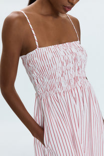 Bianca Shirred Bodice Dress - Bruna // Pistola