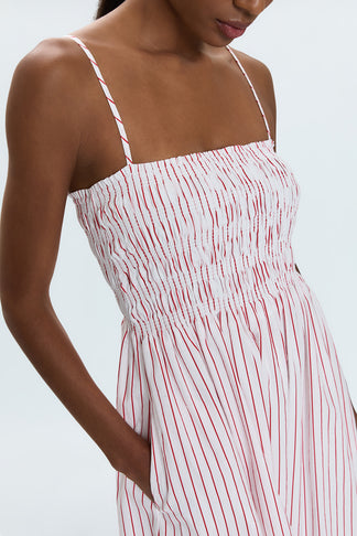Pistola - Bianca Shirred Bodice Dress - Bruna main image 0