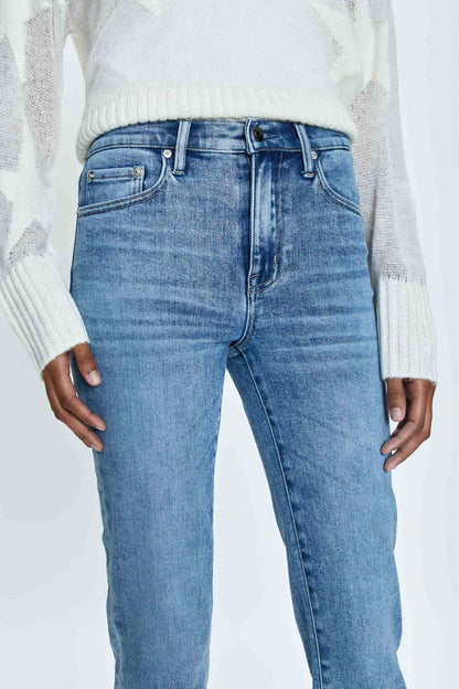 Madi High Rise Slim Jean - Silverlake