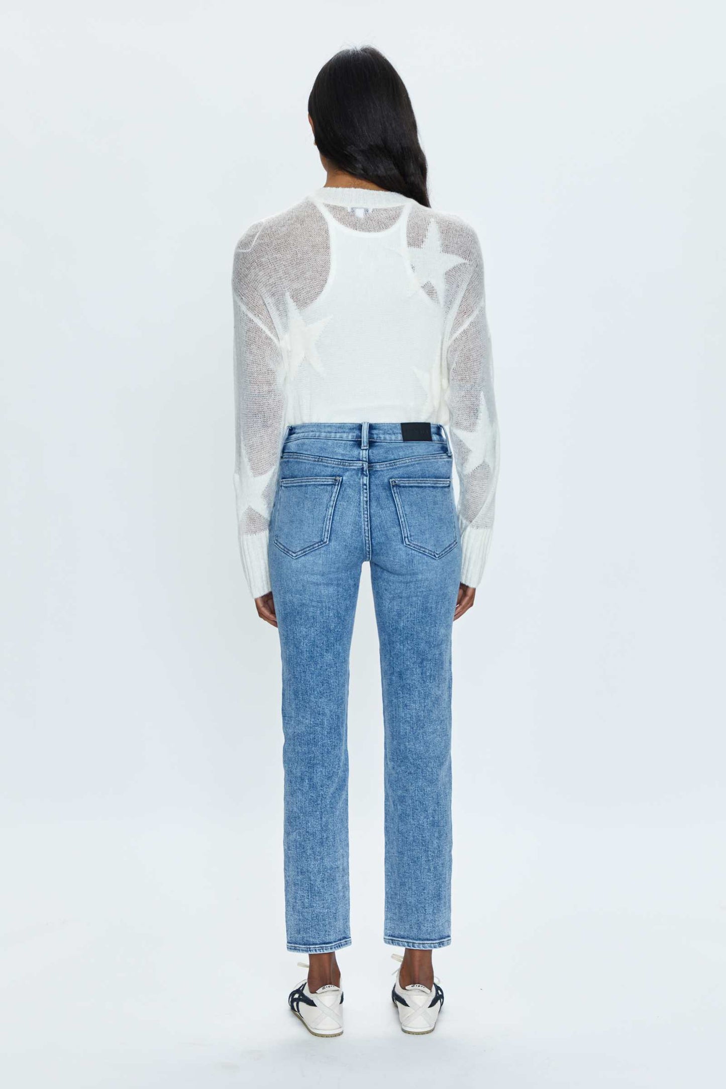 Madi High Rise Slim Jean - Silverlake