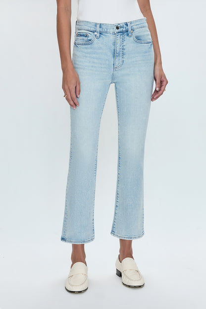 Lennon High Rise Crop Boot Jean - Collective