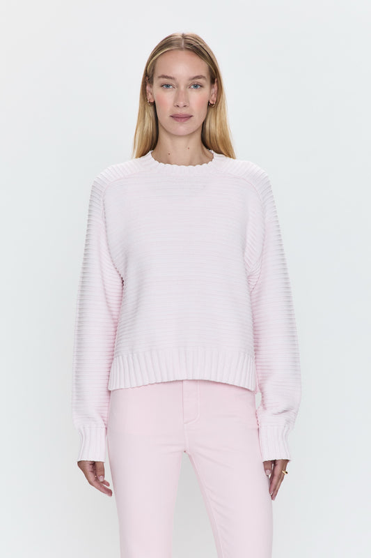Adina Sweater - Barely Pink Marl
