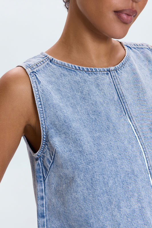 Rue Pop Over Swing Shirt- Berkeley