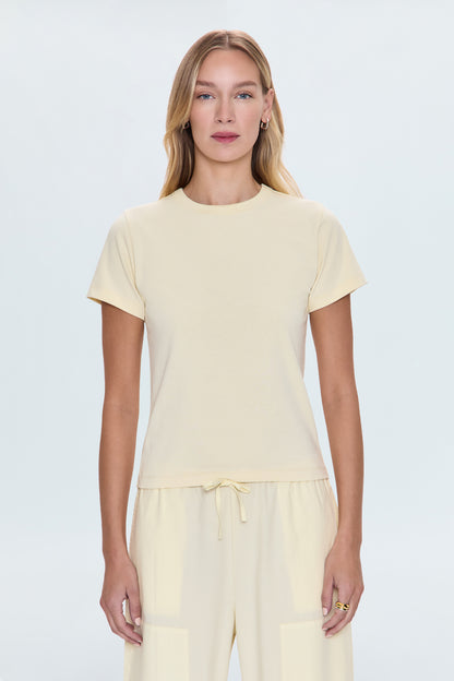Alba Baby Tee- Lemonade