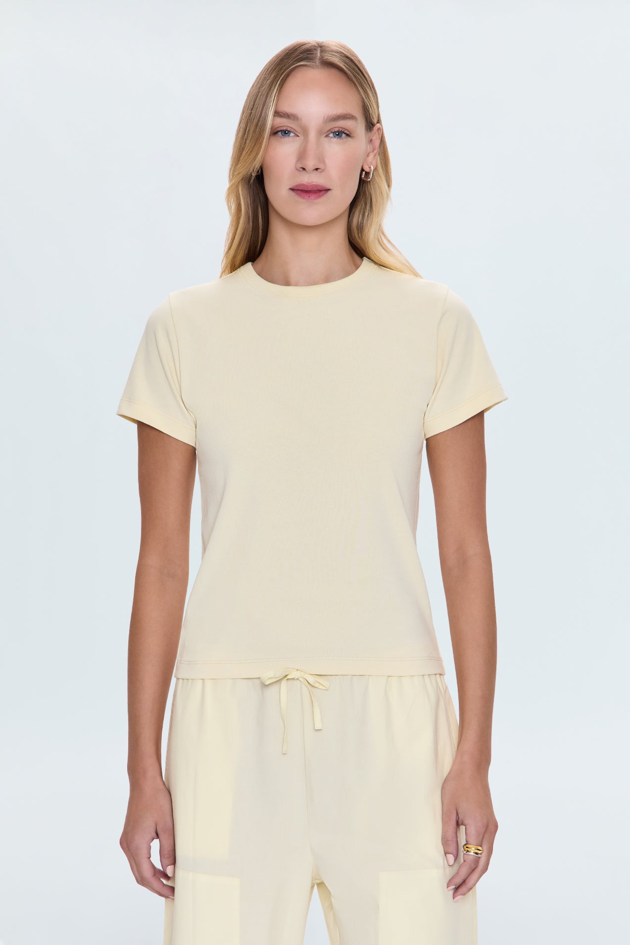 Alba Baby Tee- Lemonade