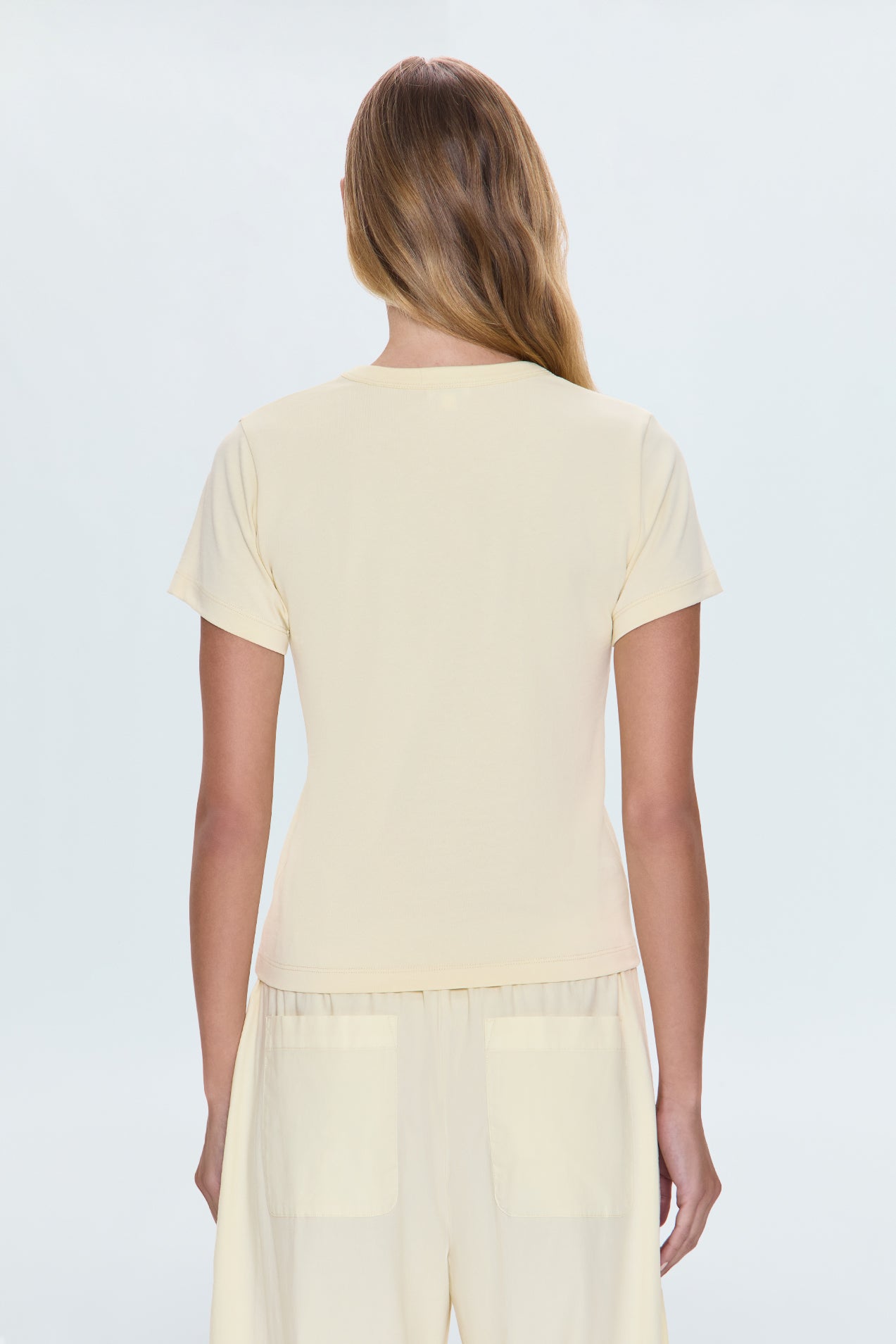 Alba Baby Tee- Lemonade