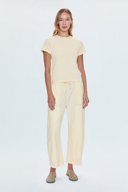Alba Baby Tee- Lemonade