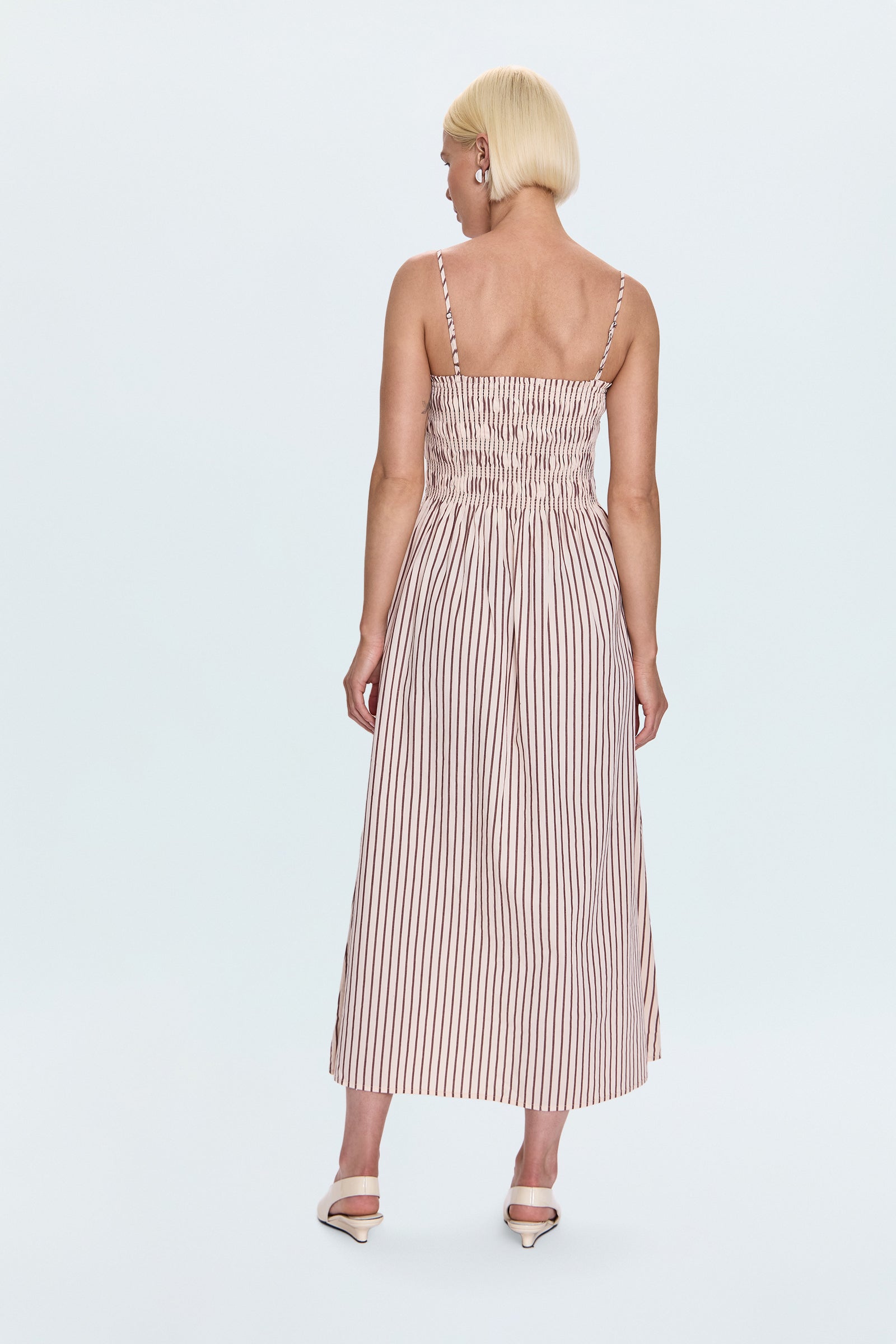 Bianca Dress - Tiramisu Stripe – Pistola Denim