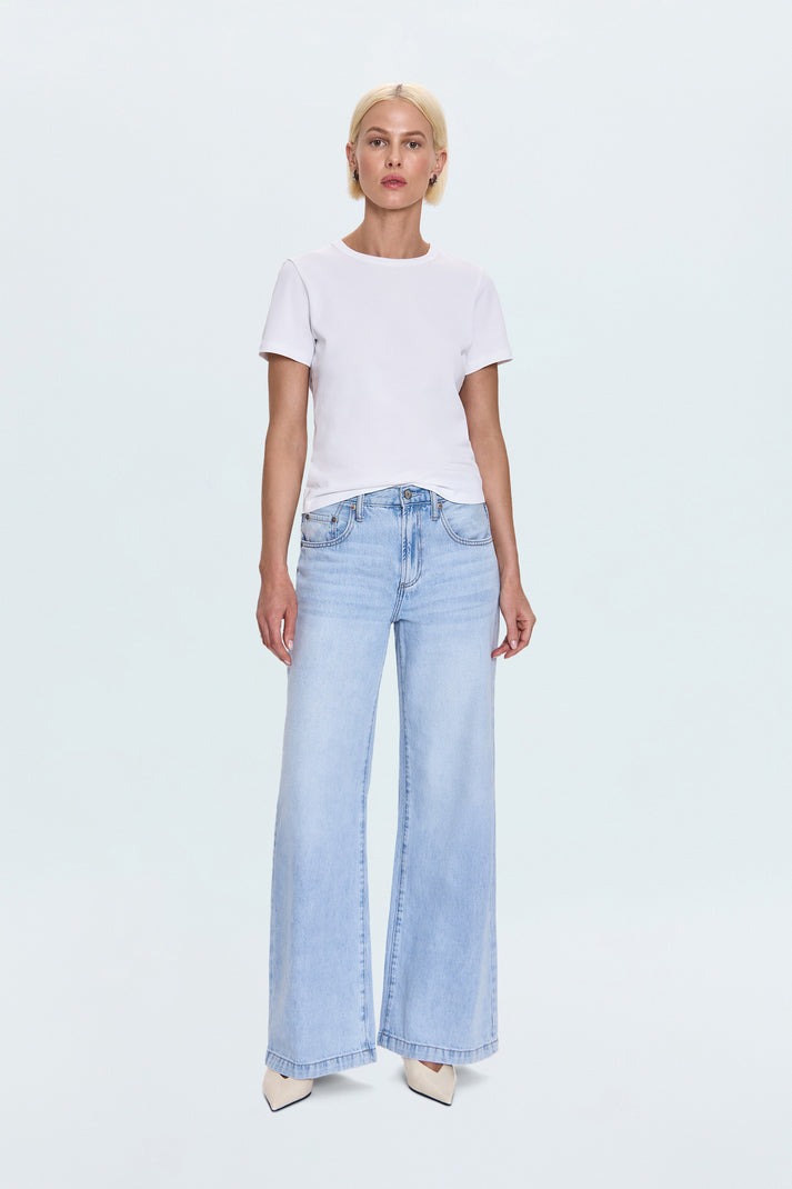 Jadyn Low Slung Palazzo Jean main image 0