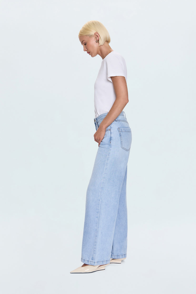 Jadyn Low Slung Palazzo Jean Bruna main image 0