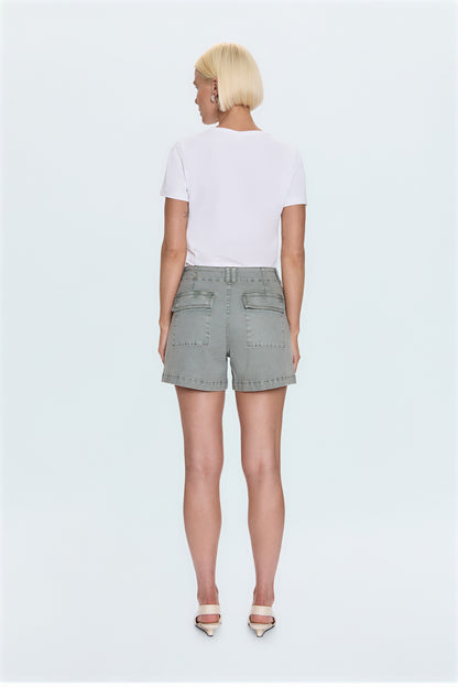 Marissa High Rise Utility Short - Bluff