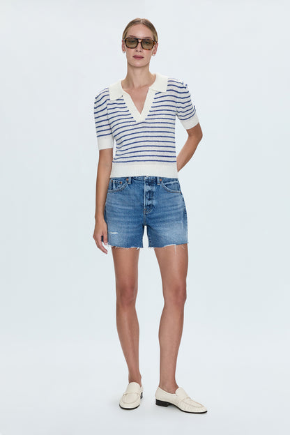 Andie High Rise Vintage Short - Thesis Distressed