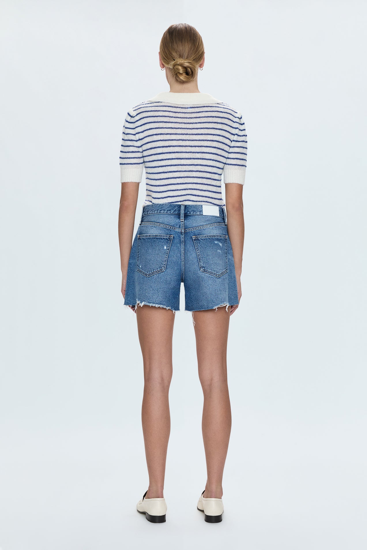 Andie High Rise Vintage Short - Thesis Distressed