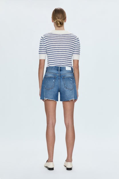 Andie High Rise Vintage Short - Thesis Distressed