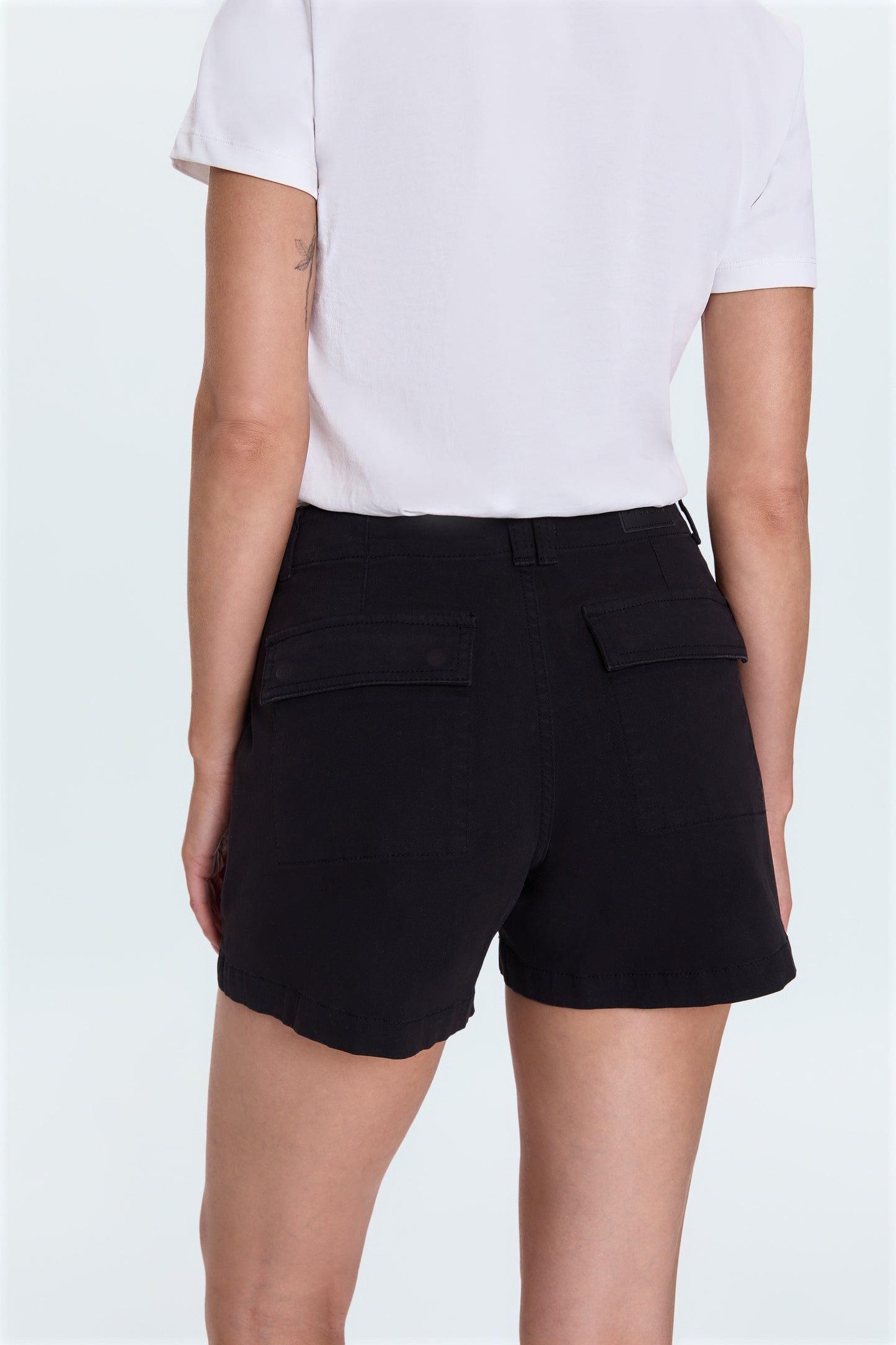 Marissa High Rise Utility Short - Noir
