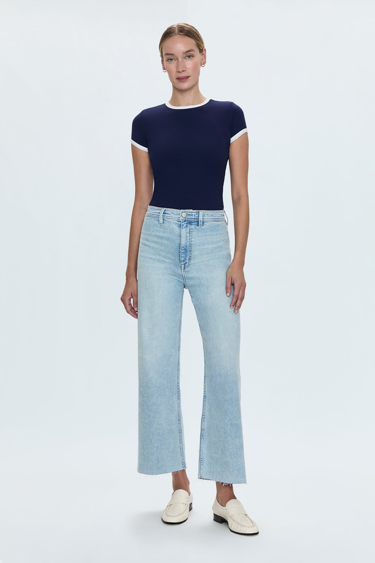 Penny Crop High Rise Wide Leg- Collective