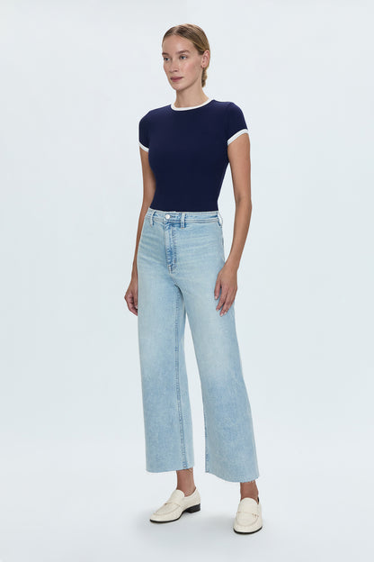 Penny Crop High Rise Wide Leg- Collective
