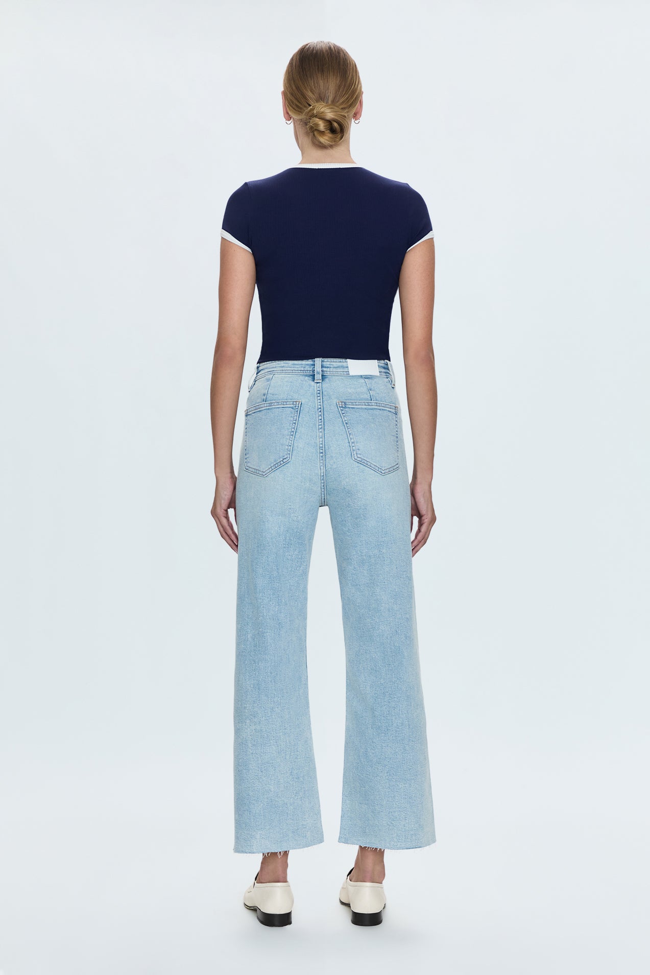 Penny Crop High Rise Wide Leg- Collective