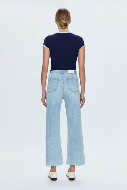 Penny Crop High Rise Wide Leg- Collective