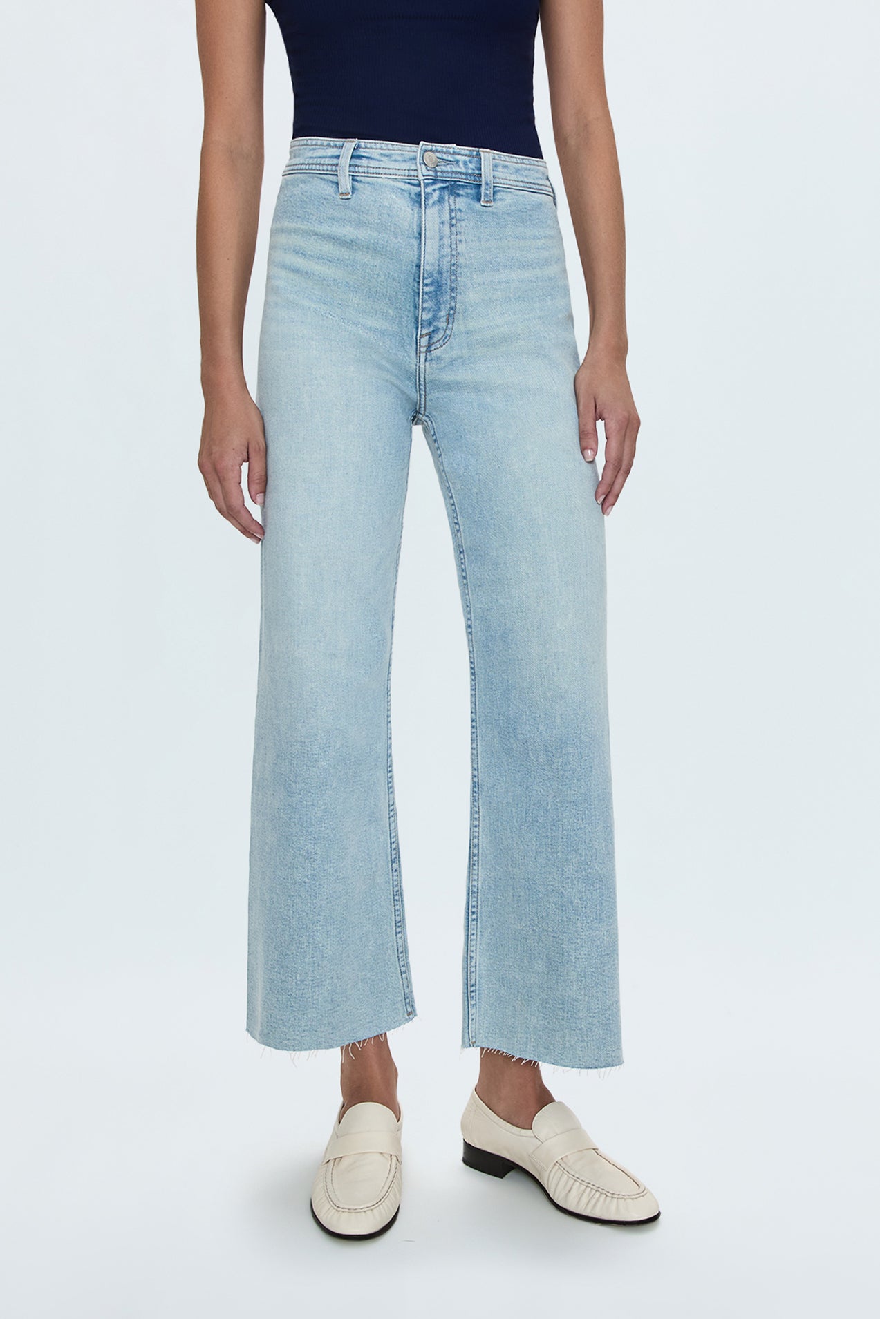 Penny Crop High Rise Wide Leg- Collective