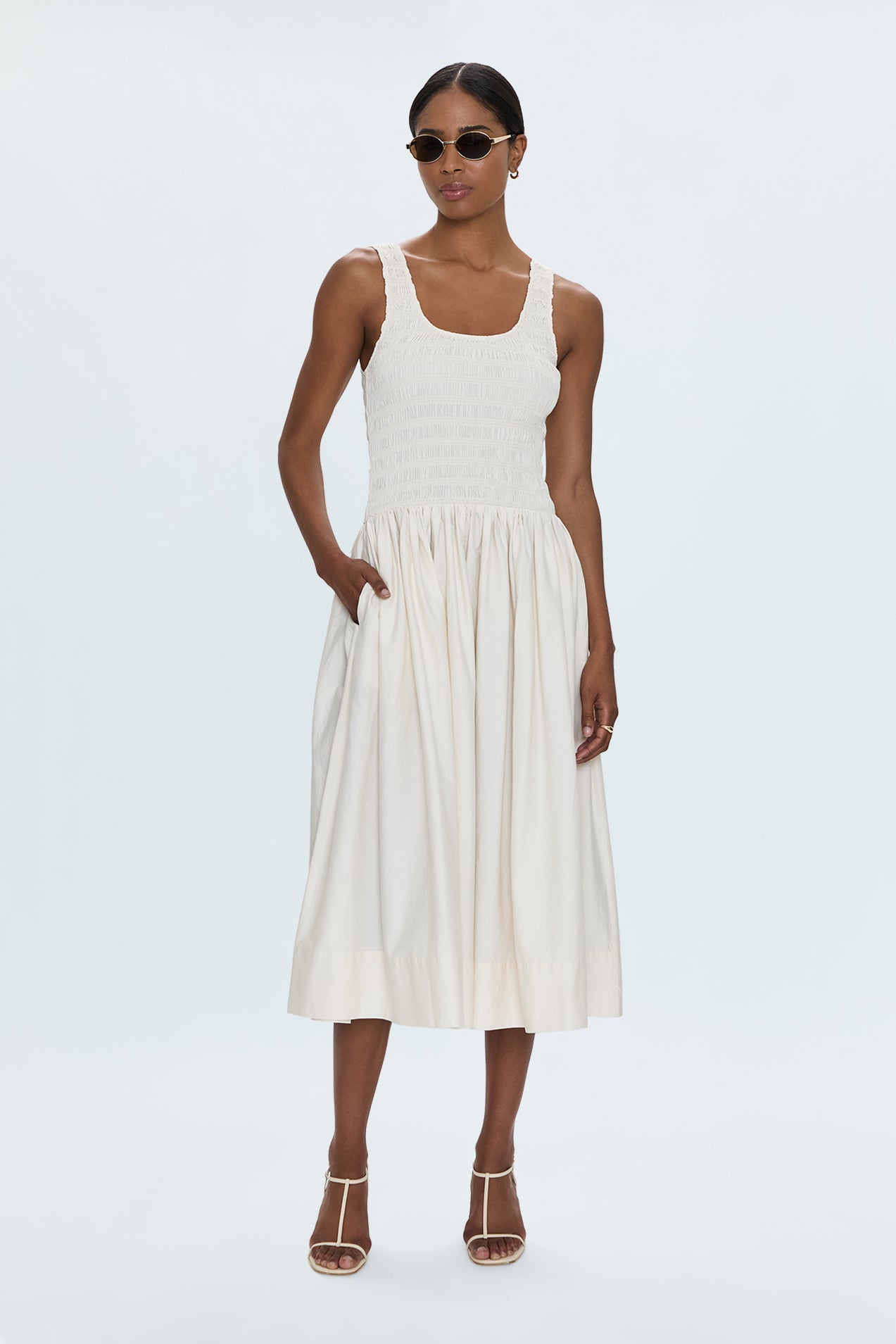 Alessia Dress - Shell