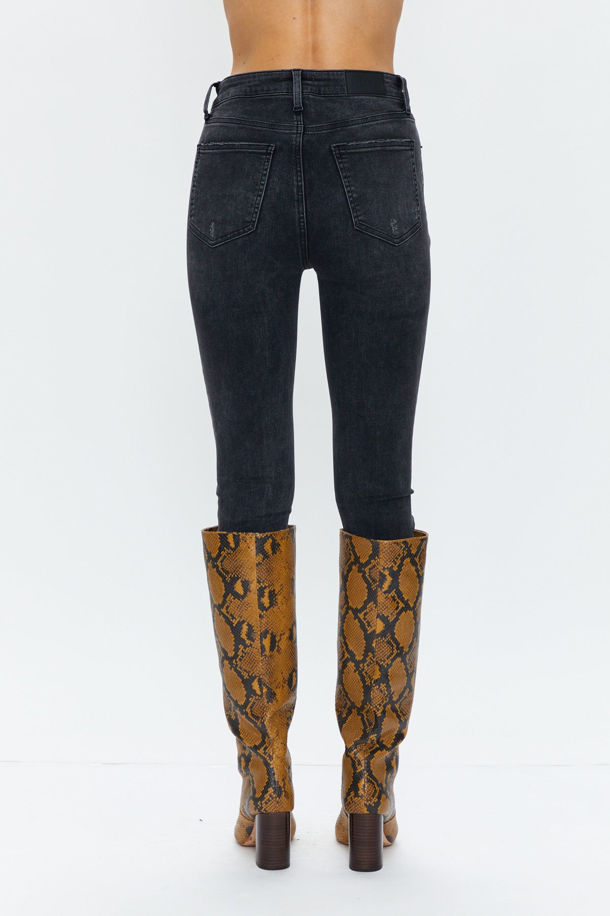 Aline High Rise Skinny - Dark Stone Vintage