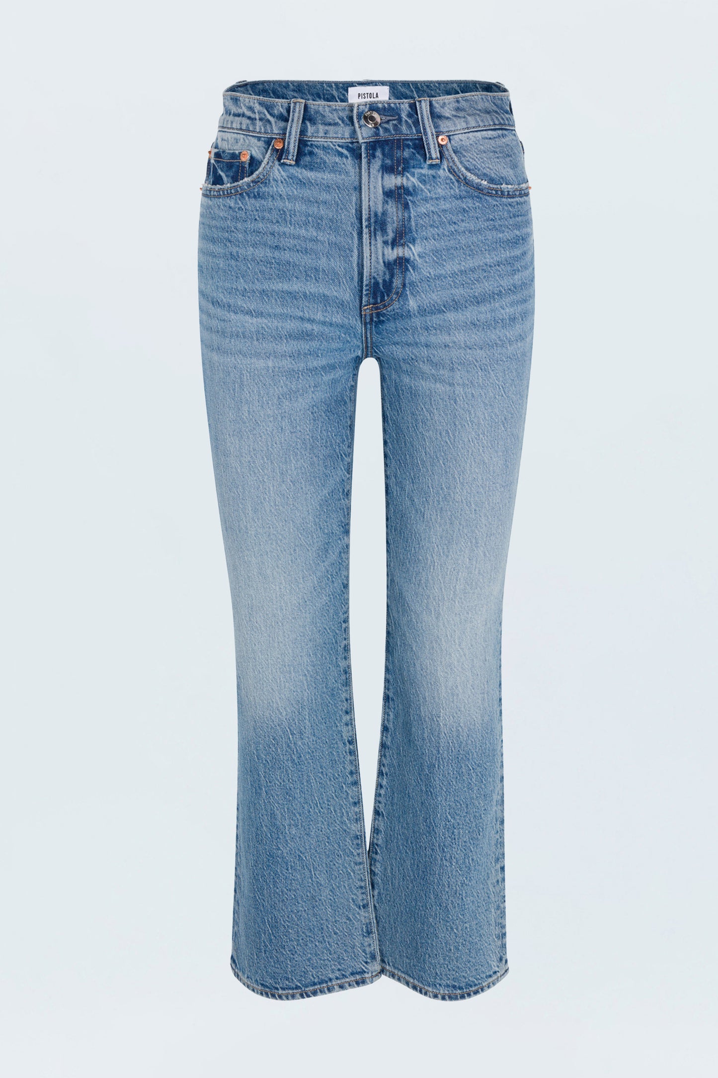 Ally High Rise Ankle Boot Jean - Charleston