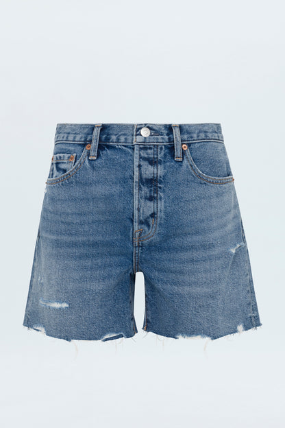 Andie High Rise Vintage Short - Thesis Distressed