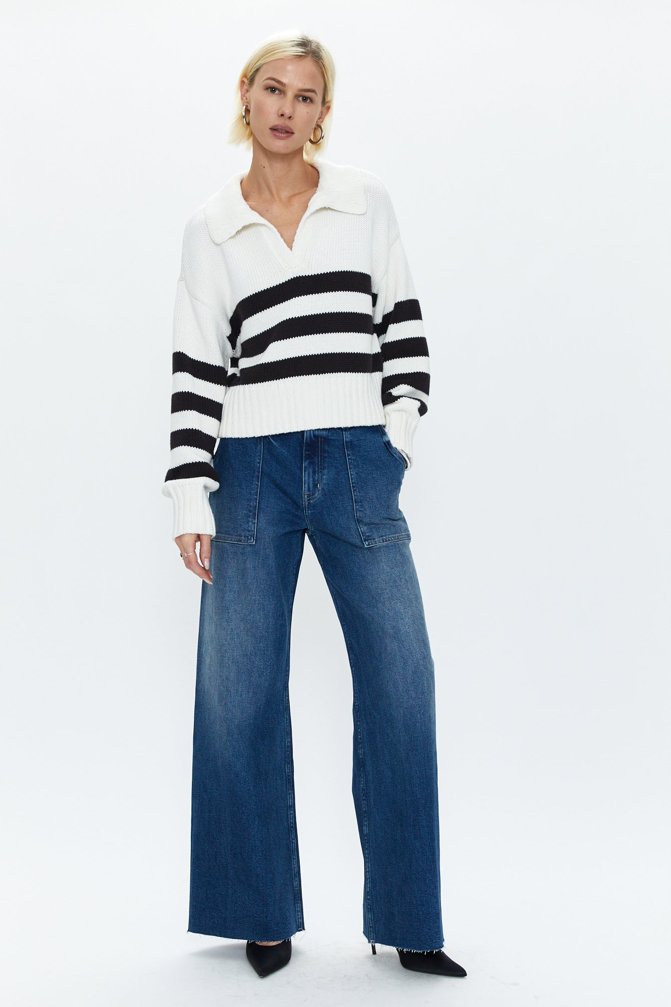 Penny Utility High Rise Wide Leg - Camden