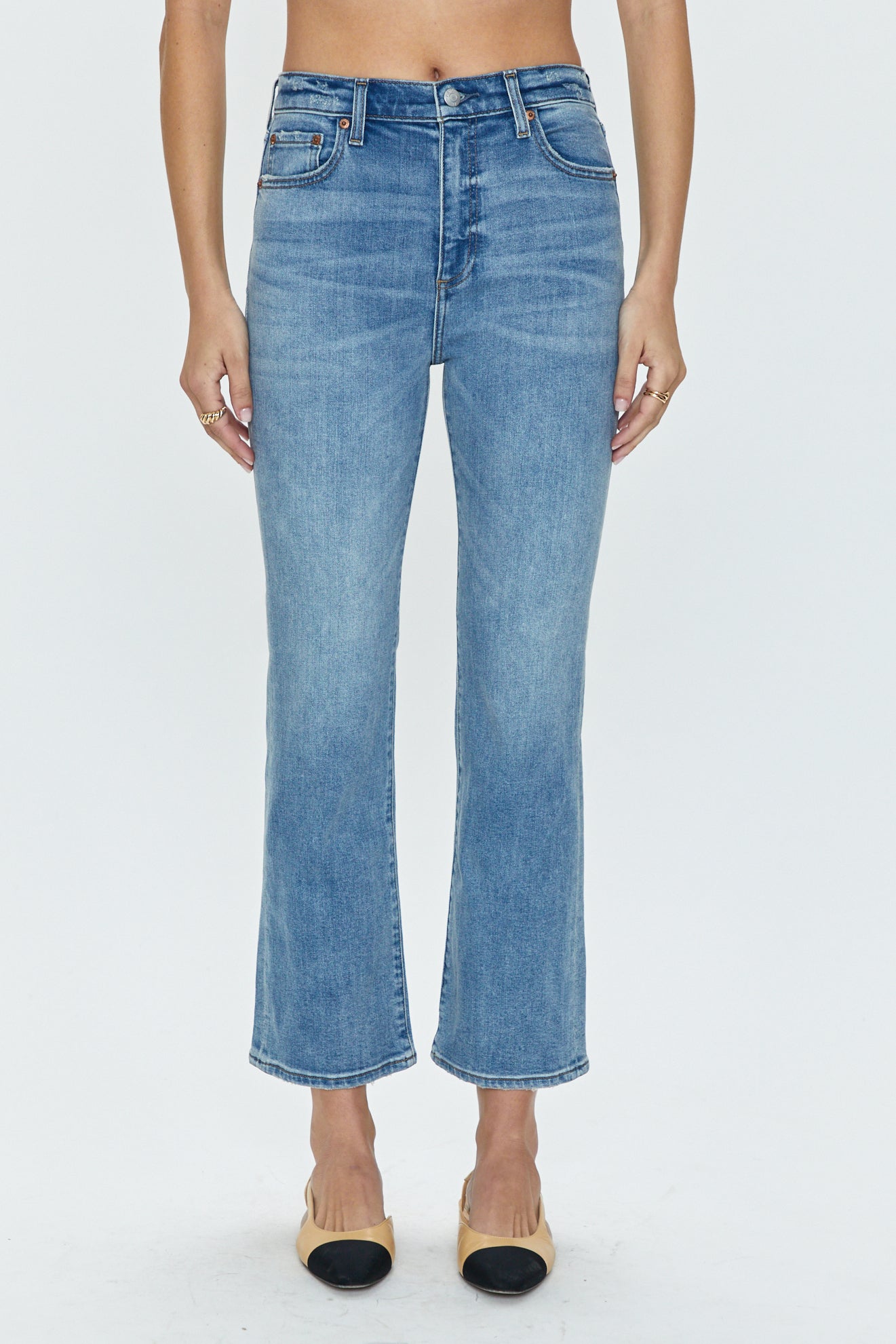 Lennon High Rise Crop Boot - London Vintage