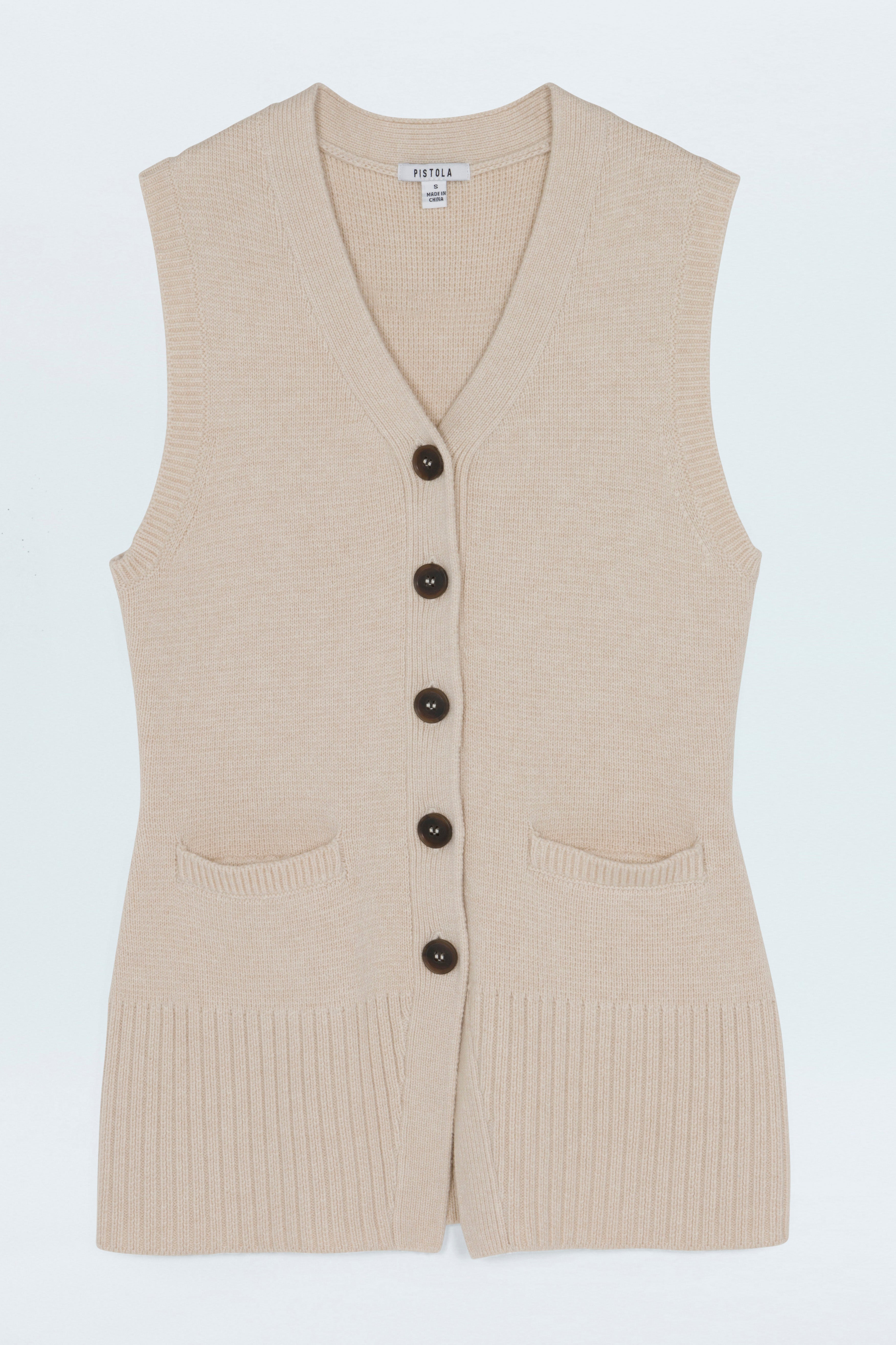 トップス THETOE Astoria Open Shoulders Vest Astoria Open Shoulders Vest – THE TOÉ