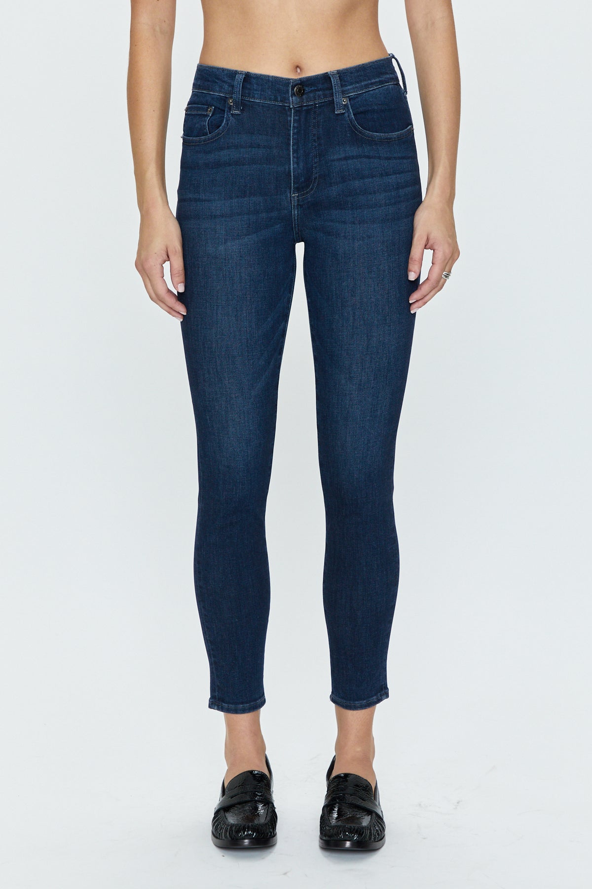 Audrey Mid Rise Skinny - Campus