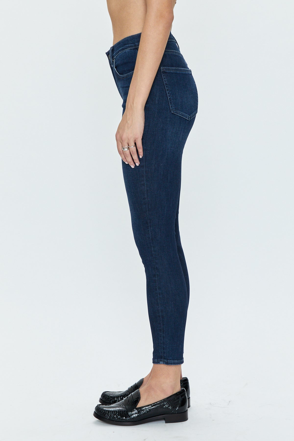 Audrey Mid Rise Skinny - Campus