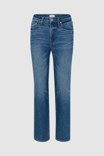 Aleks Mid Rise Straight - Sea Salt