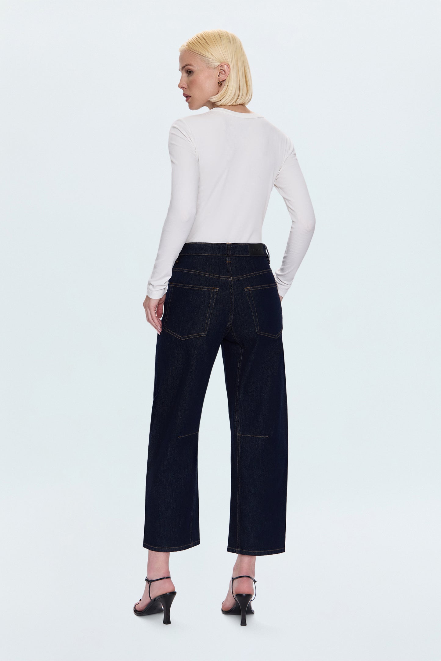 Beau Seamed Crescent Jean - Nightfall