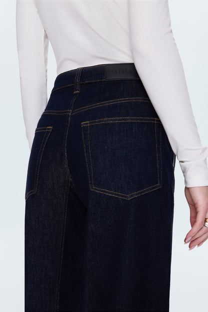 Beau Seamed Crescent Jean - Nightfall