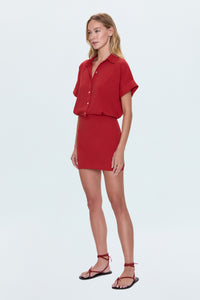 Blythe Shirt Dress- Samba